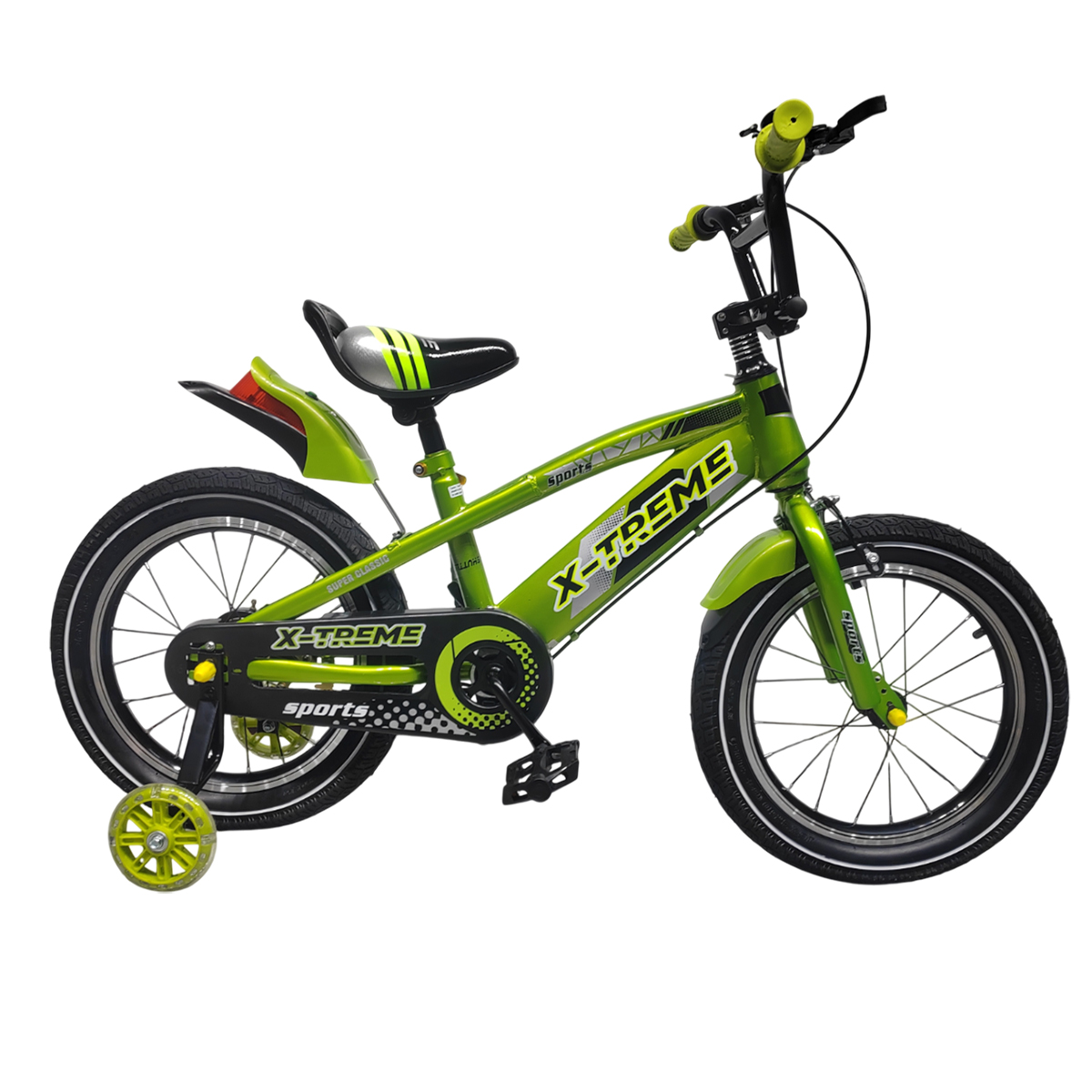 Дитячий велосипед X-Treme SHUTTLE 25.16-03 зелений