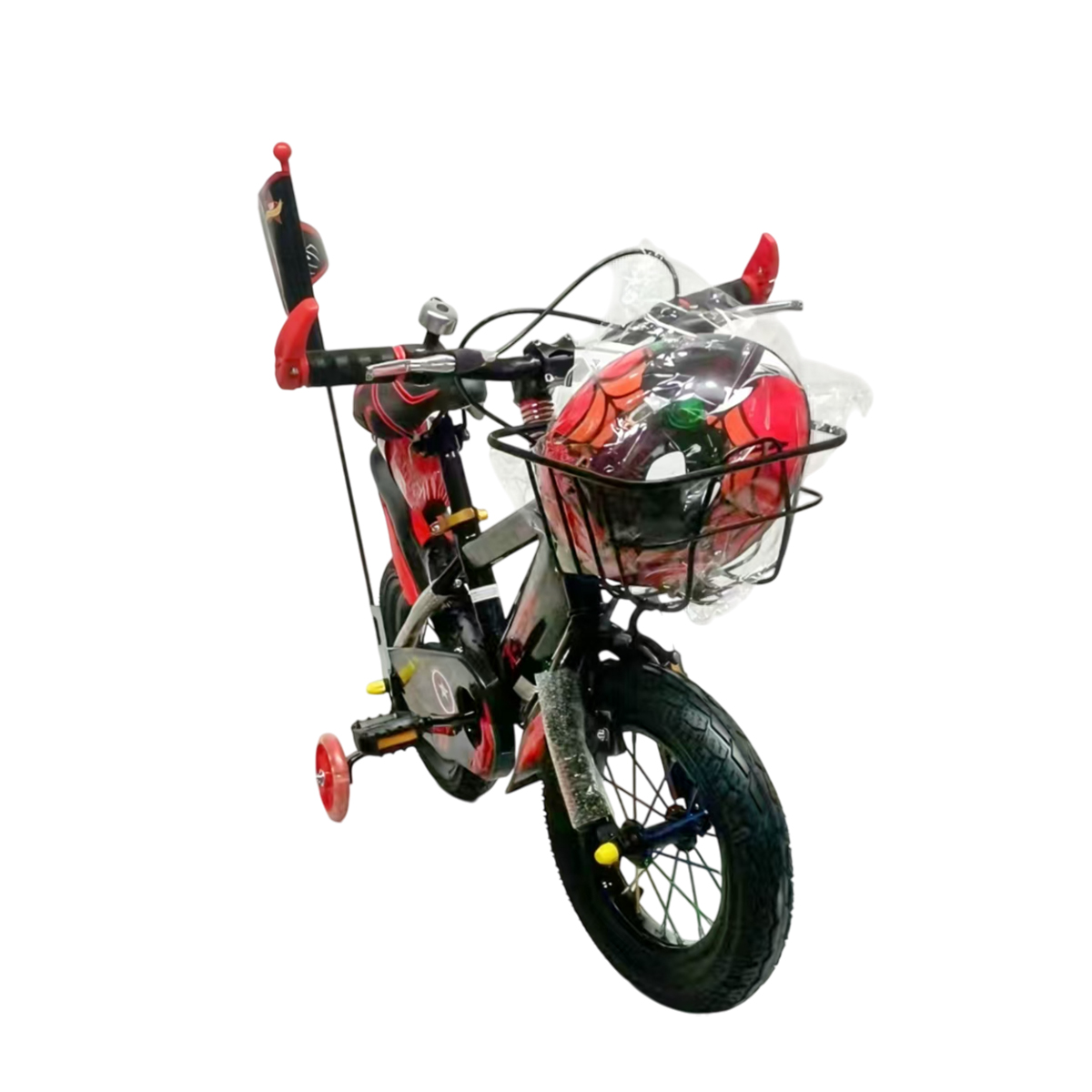 Дитячий велосипед X-Treme SPIDER 25.12-02 чорно-червоний