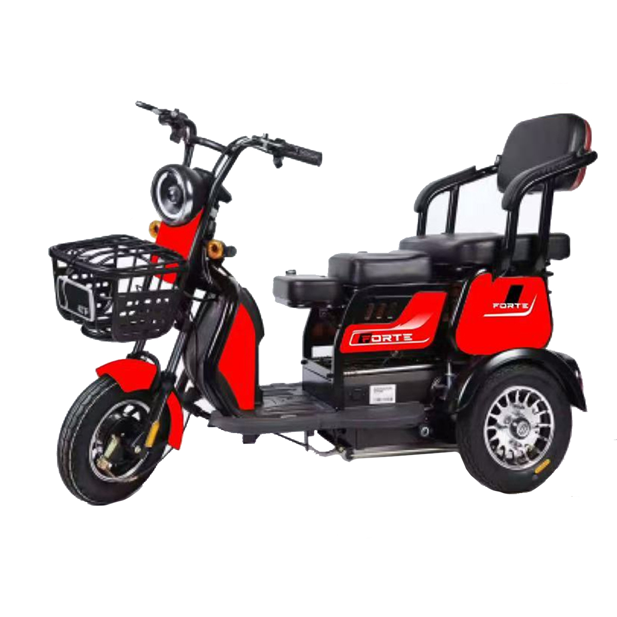 Трицикл аккумуляторный Forte FAMILY-WN600 красный