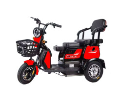 Трицикл аккумуляторный Forte FAMILY-WN600 красный
