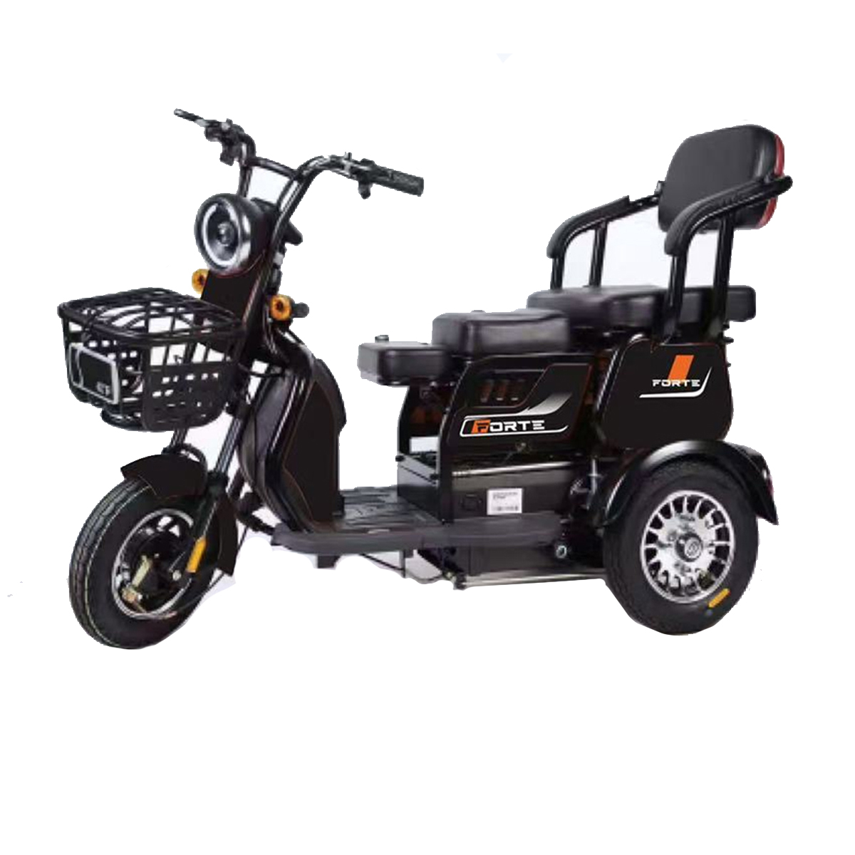 Трицикл аккумуляторный Forte FAMILY-WN600 черный