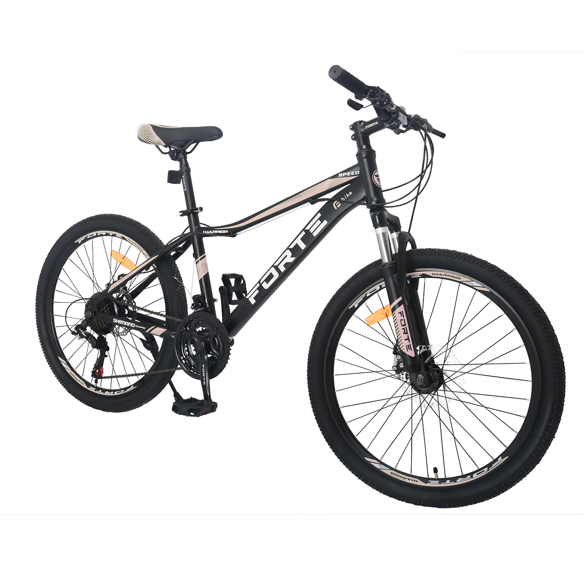 Велосипед FORTE WARRIOR 25.2613-09A к26" р13" чорний
