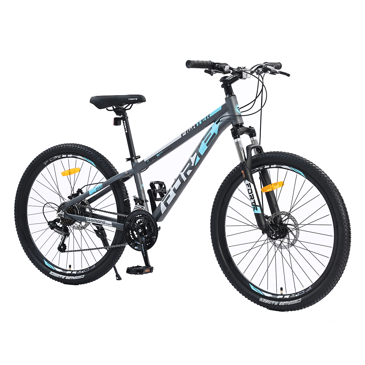 Велосипед Forte Fighter 25.2412-01S, к24" р12" сірий