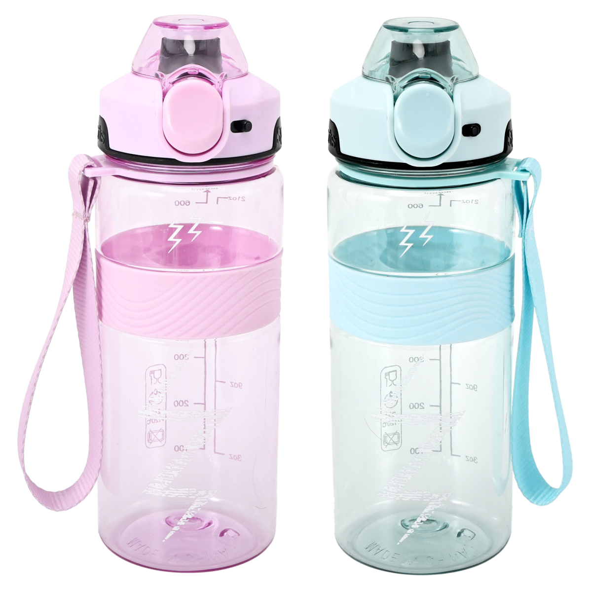 Пляшка для води GO GT-699009-750, GUSTO бузкова 750мл