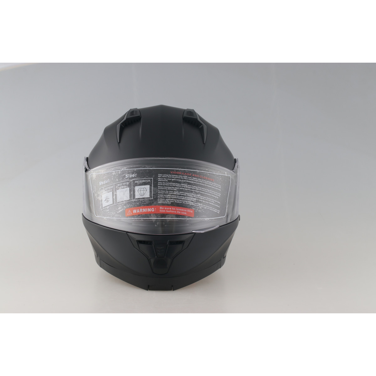 Мотошлем FORTE BLD-162 Черный XL
