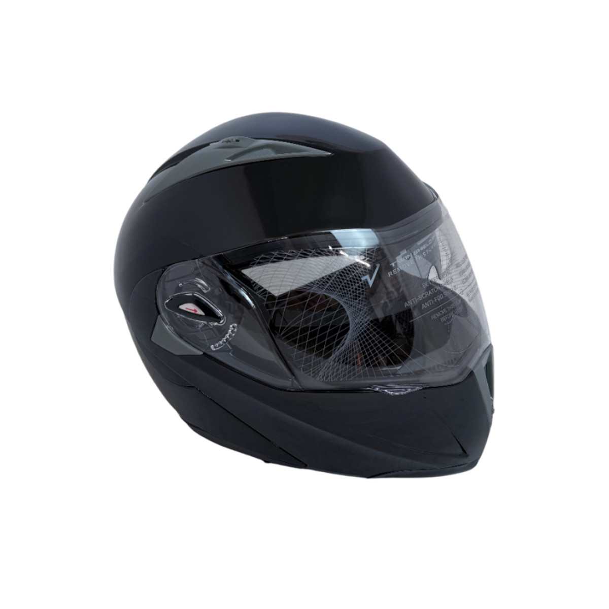 Мотошолом FORTE BLD-158 чорний XL