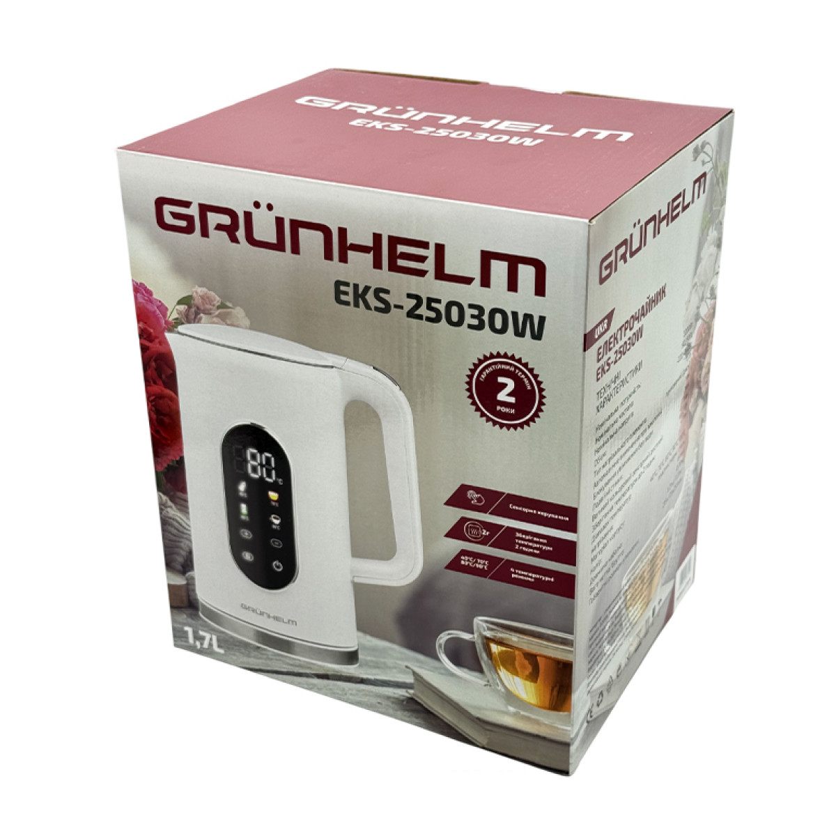 Електрочайник Grunhelm EKS-25030W