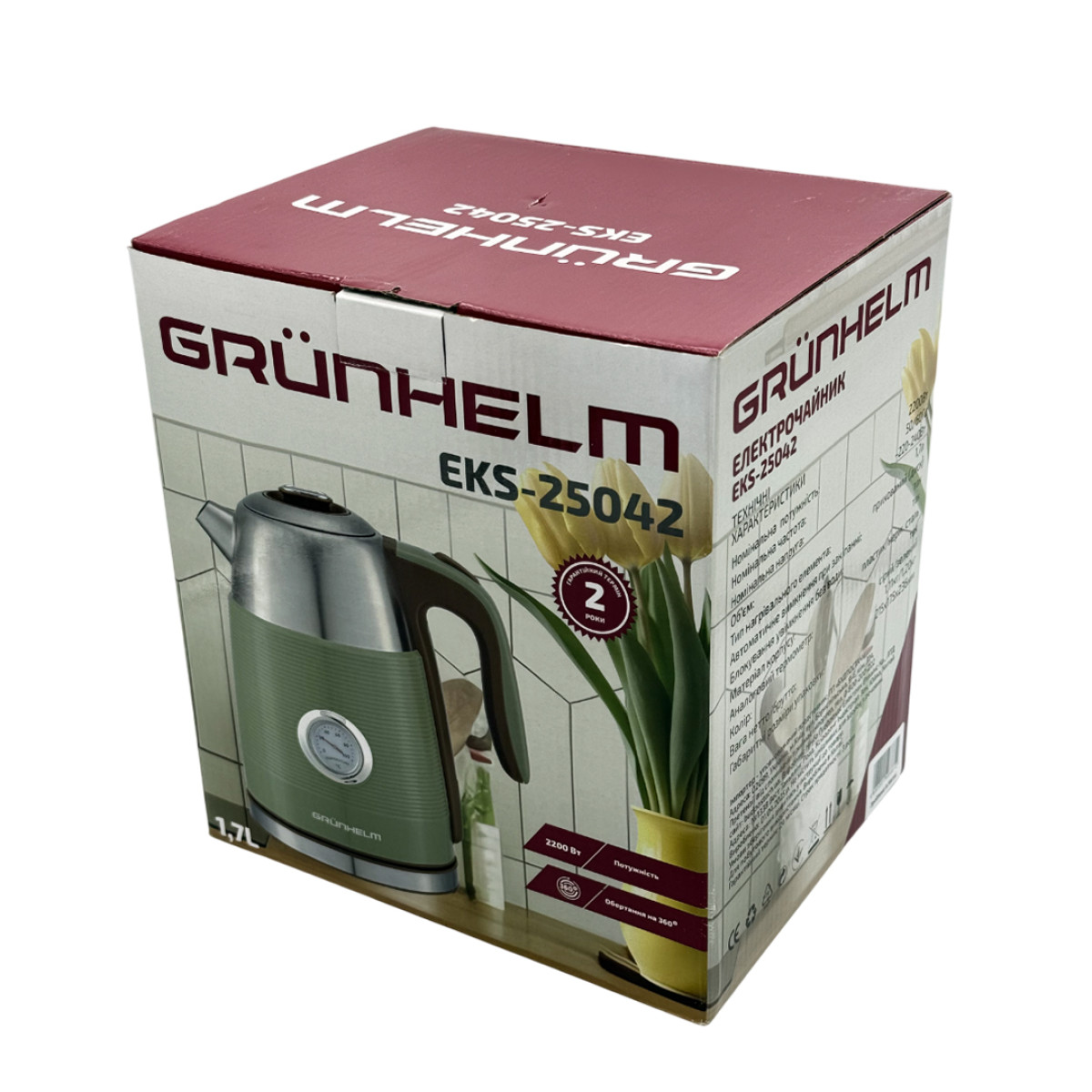Електрочайник Grunhelm EKS-25042