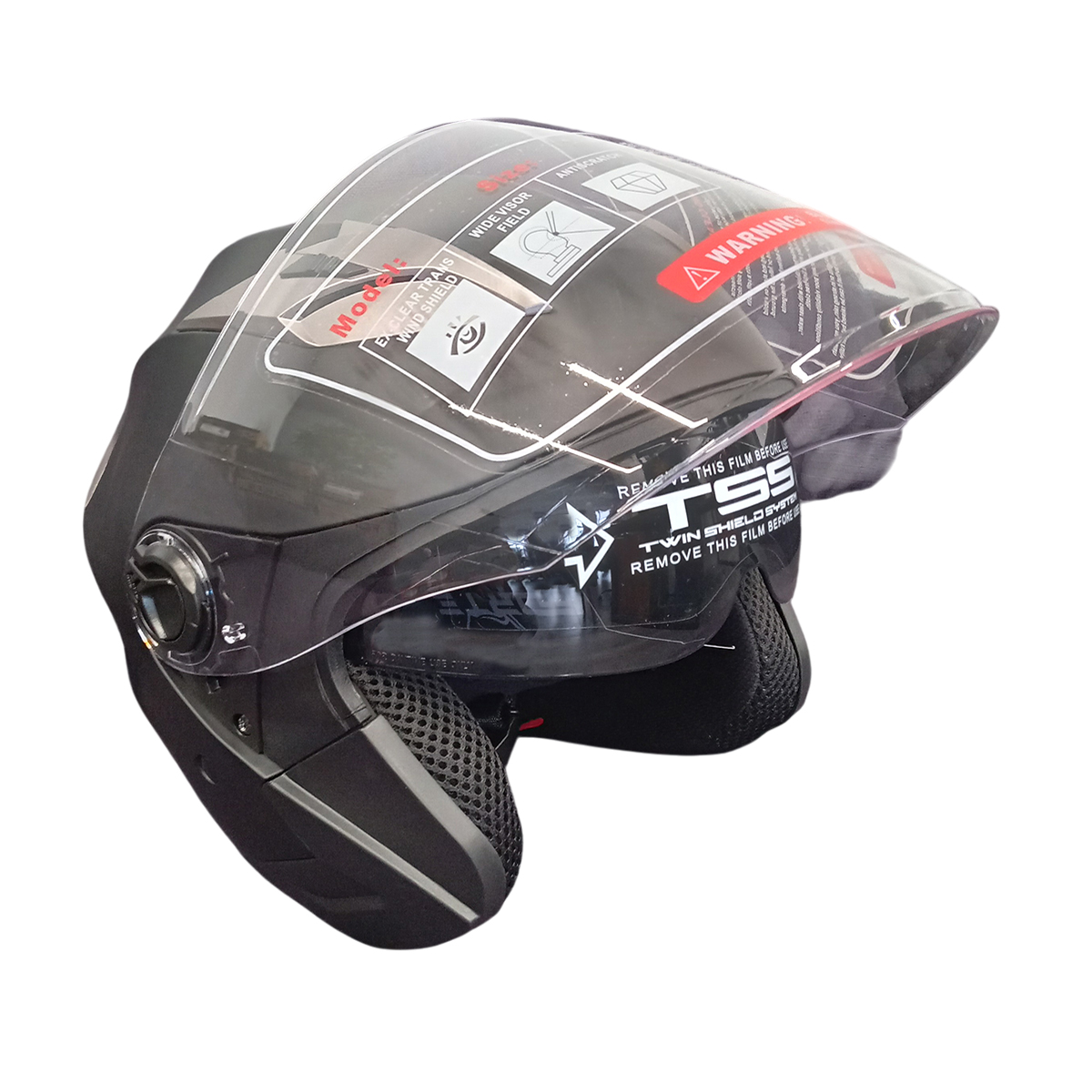 Мотошолом FORTE BLD-708 Чорний S