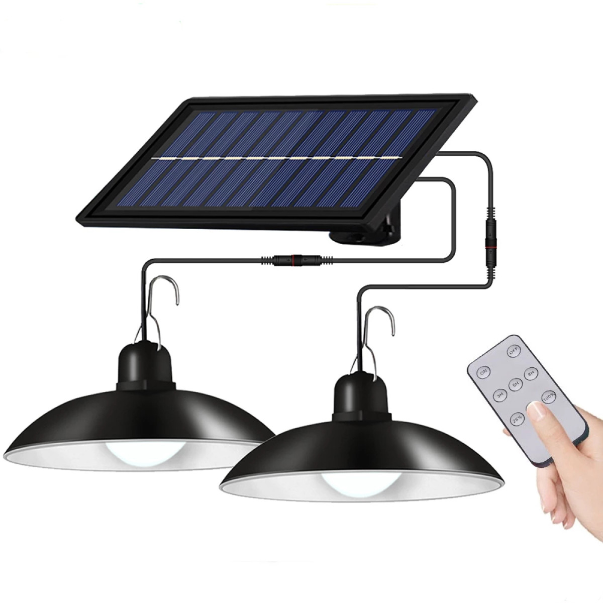 Світильник вуличний на сонячних панелях GSL-СL30W-65K Works