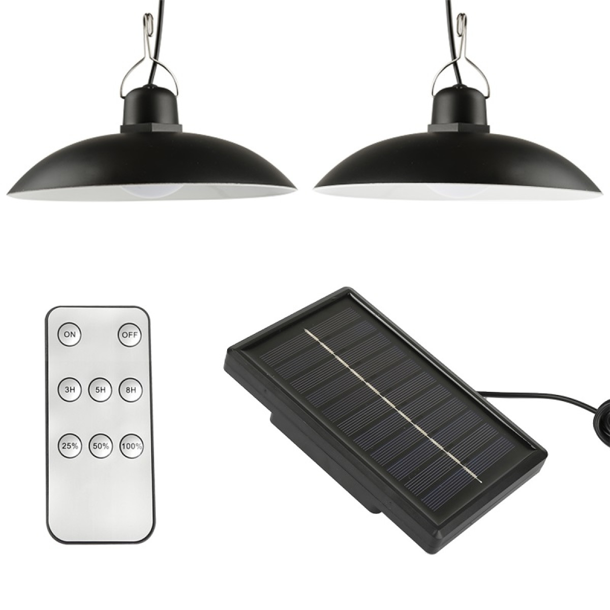 Світильник вуличний на сонячних панелях GSL-СL30W-65K Works
