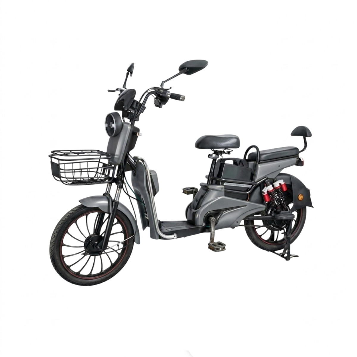 Велоскутер акумуляторний CLEO Forte Сірий