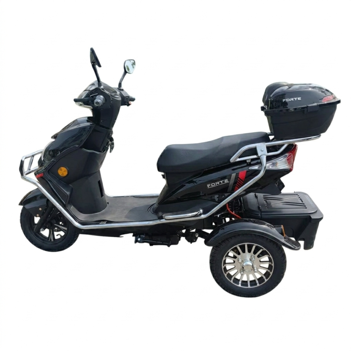 Электроскутер FORTE HAWK MAXI Черный