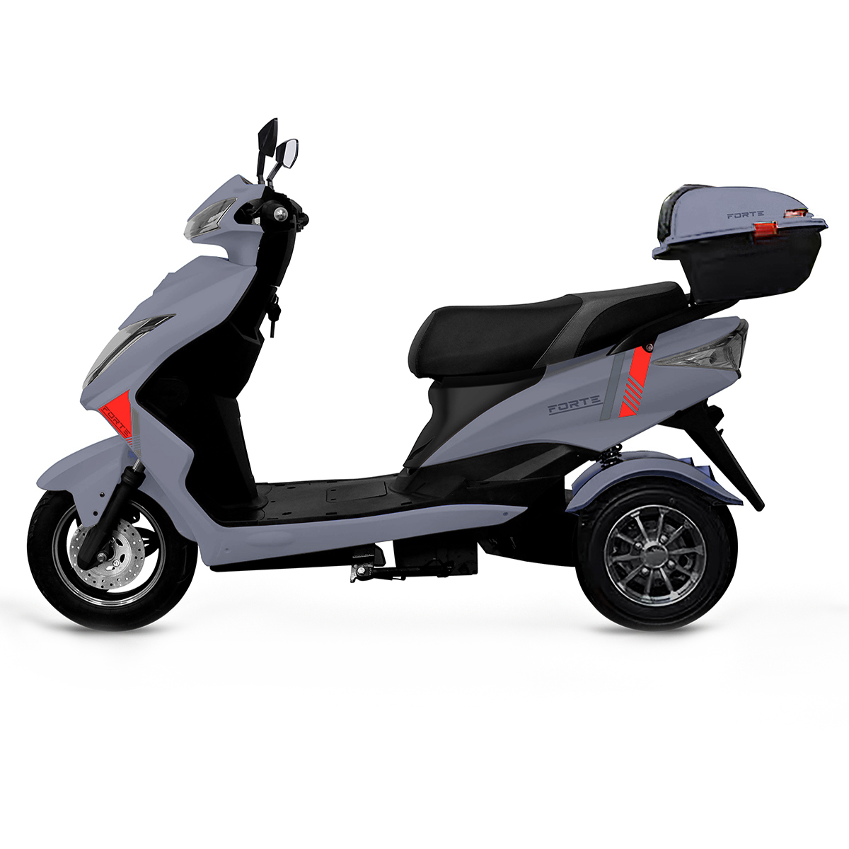 Електроскутер FORTE HAWK MAXI Сірий