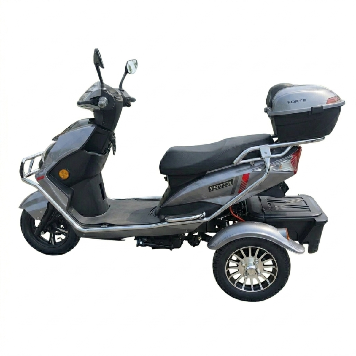 Електроскутер FORTE HAWK MAXI Сірий