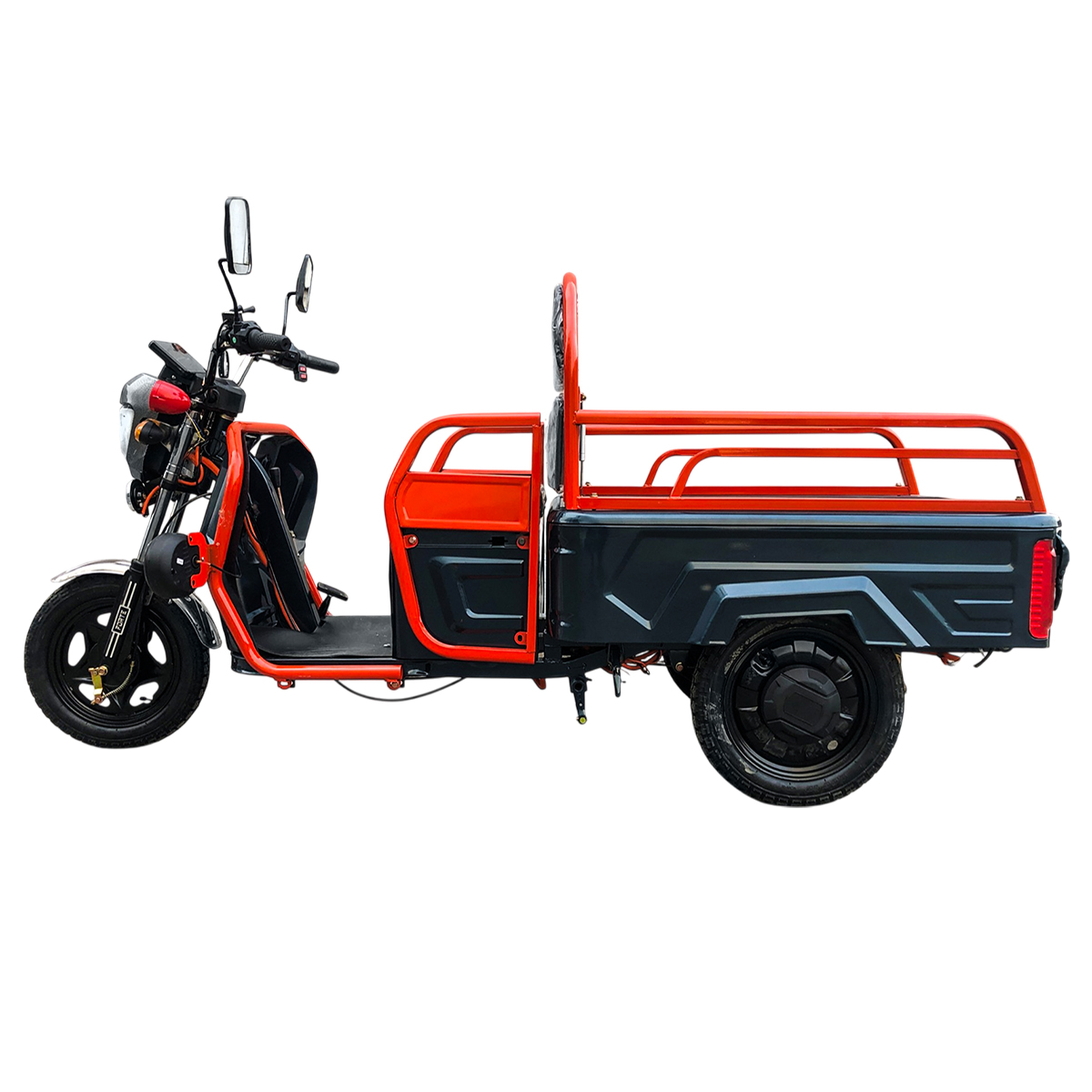 Грузовой электрический трицикл FORTE GP-1000-C Черный
