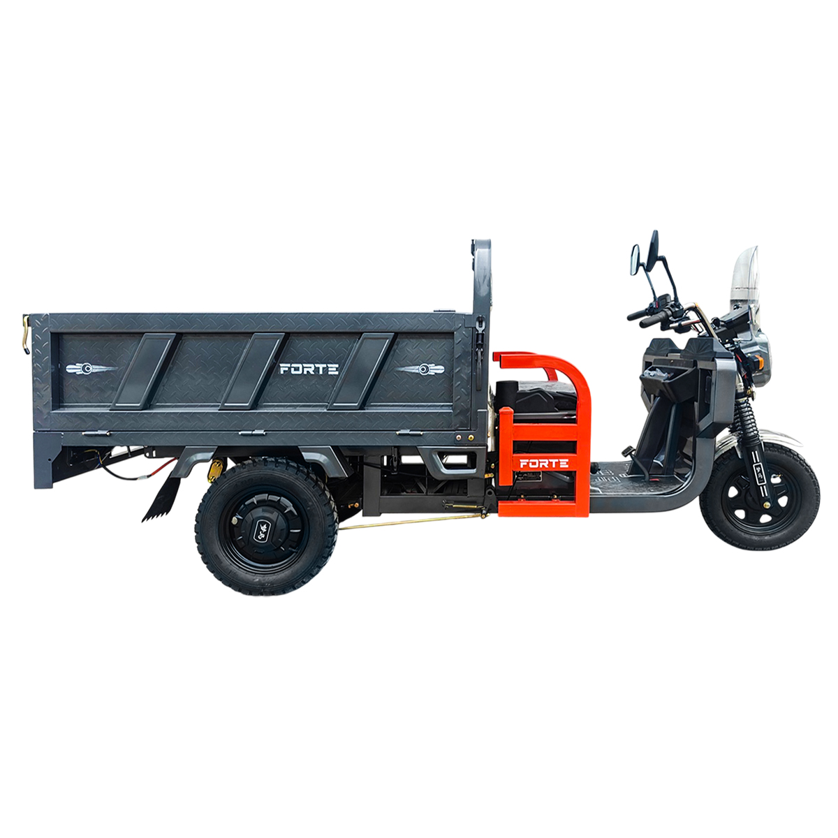 Вантажний електричний трицикл FORTE GP-1200-C Сірий