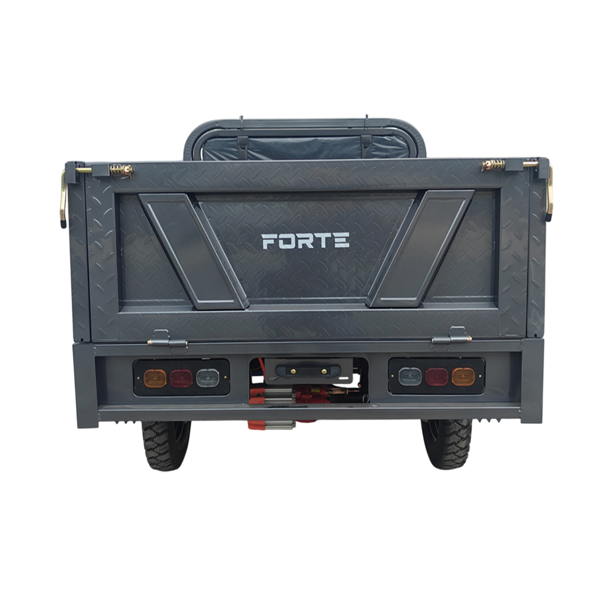 Вантажний електричний трицикл FORTE GP-1200-C Сірий