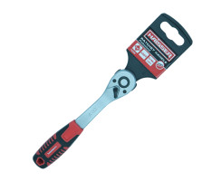 Ручка-тріскачка 1/4" 90 зубців Haisser 70258