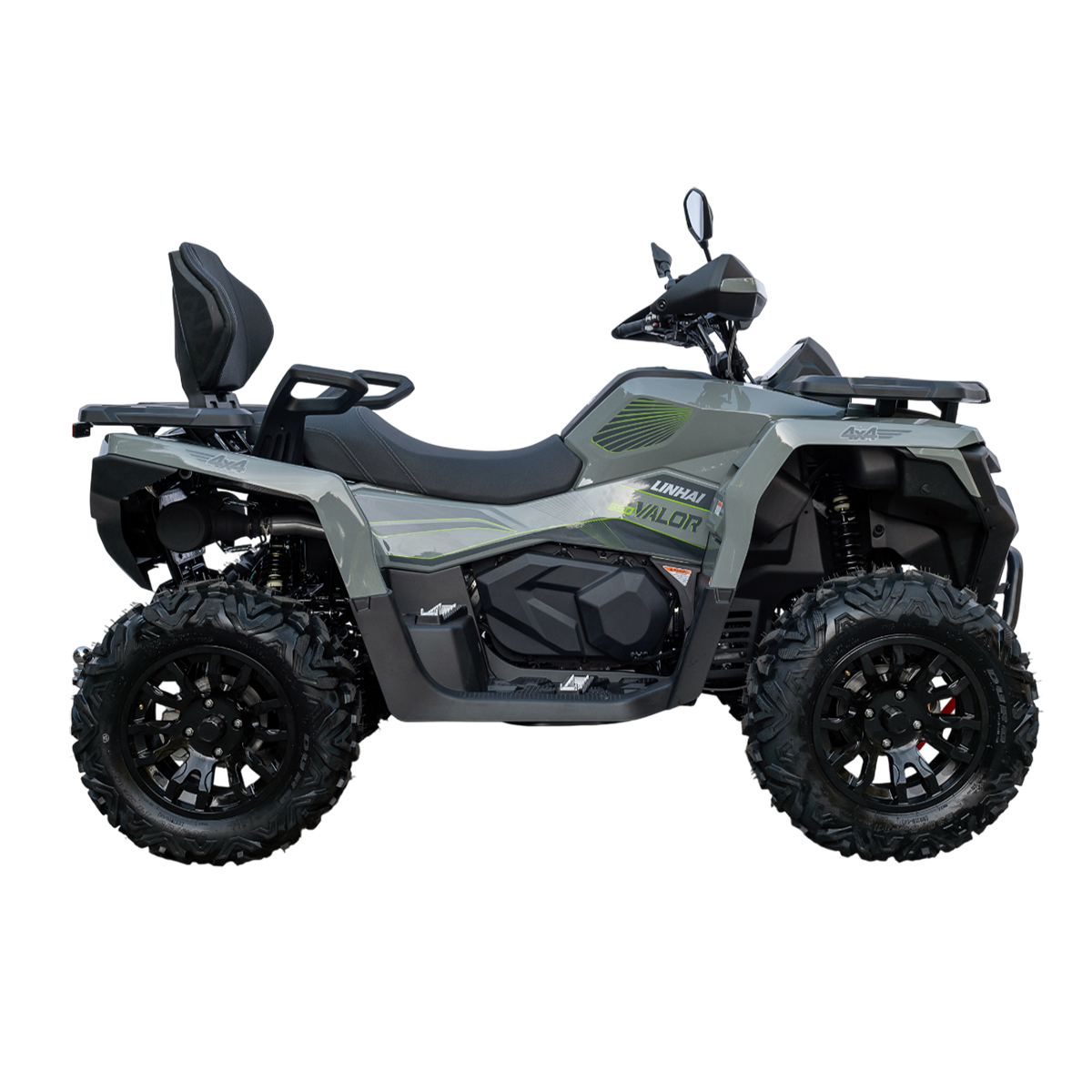 Квадроцикл LINHAI VALOR650 Зелено-сірий