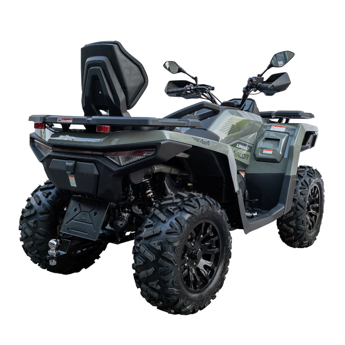 Квадроцикл LINHAI VALOR650 Зелено-сірий