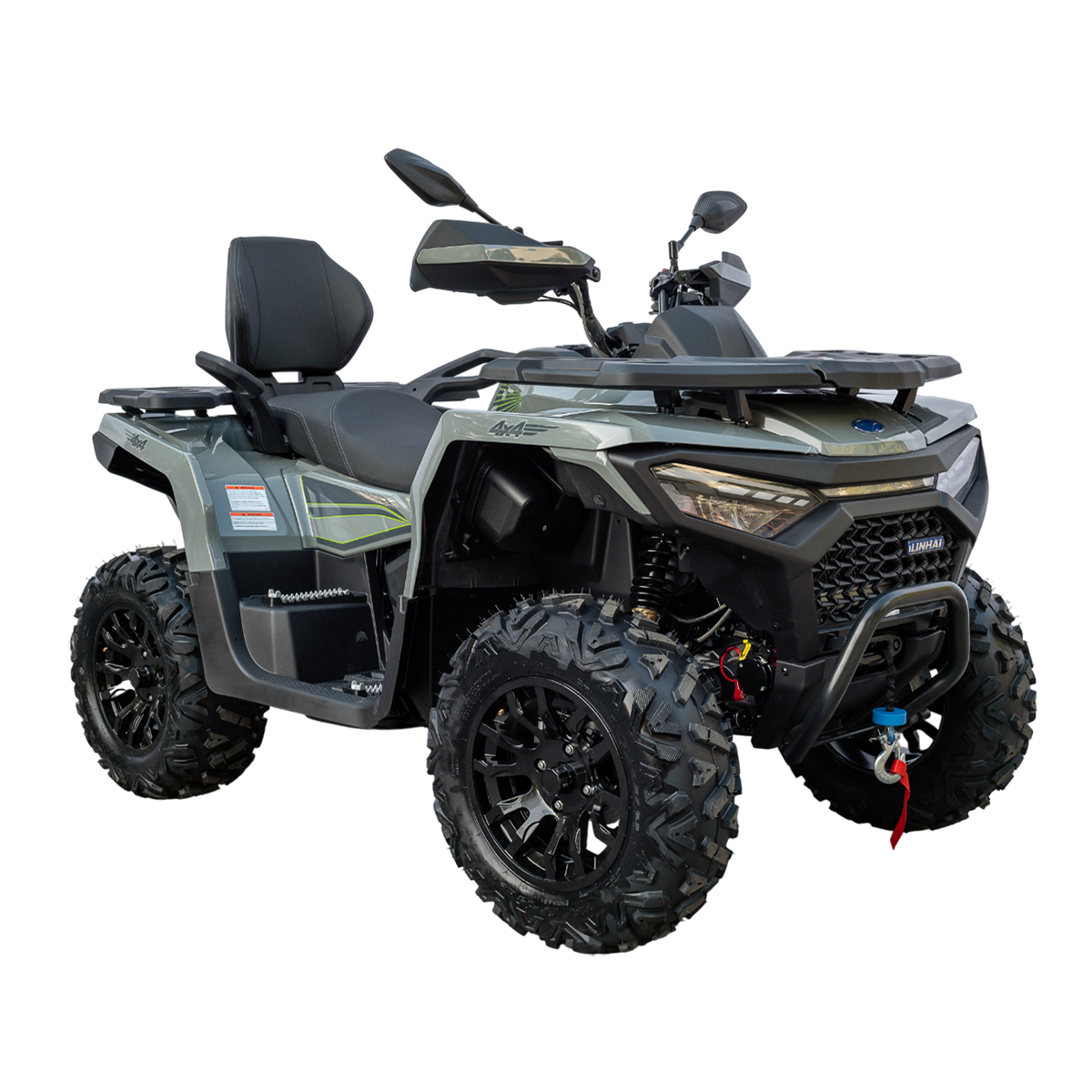 Квадроцикл LINHAI VALOR650 Зелено-сірий