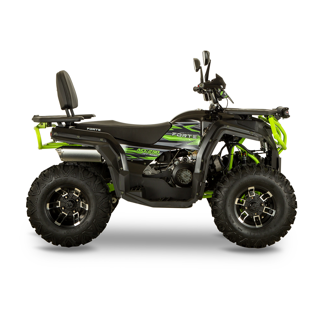 Квадроцикл FORTE AFC250 PRO Черно-зеленый