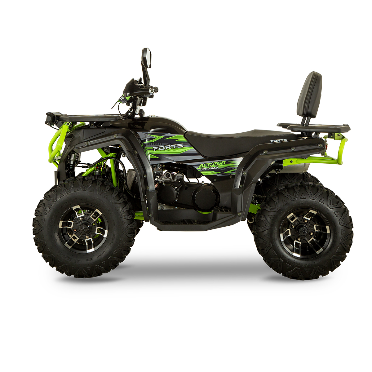 Квадроцикл FORTE AFC250 PRO Черно-зеленый