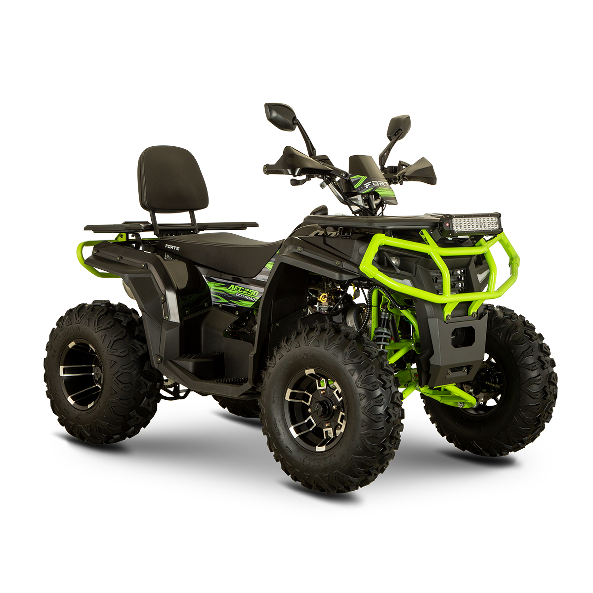 Квадроцикл FORTE AFC250 PRO Черно-зеленый