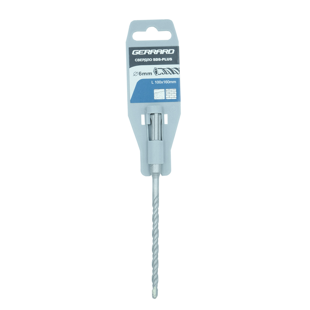 Сверло SDS-plus - 06x160 мм Gerrard 3182202