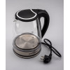 Электрочайник стеклянный (черный) Grunhelm EKG-2301