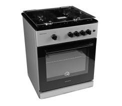 Плита газова Grunhelm G4FG6612GB Сіро-чорний 