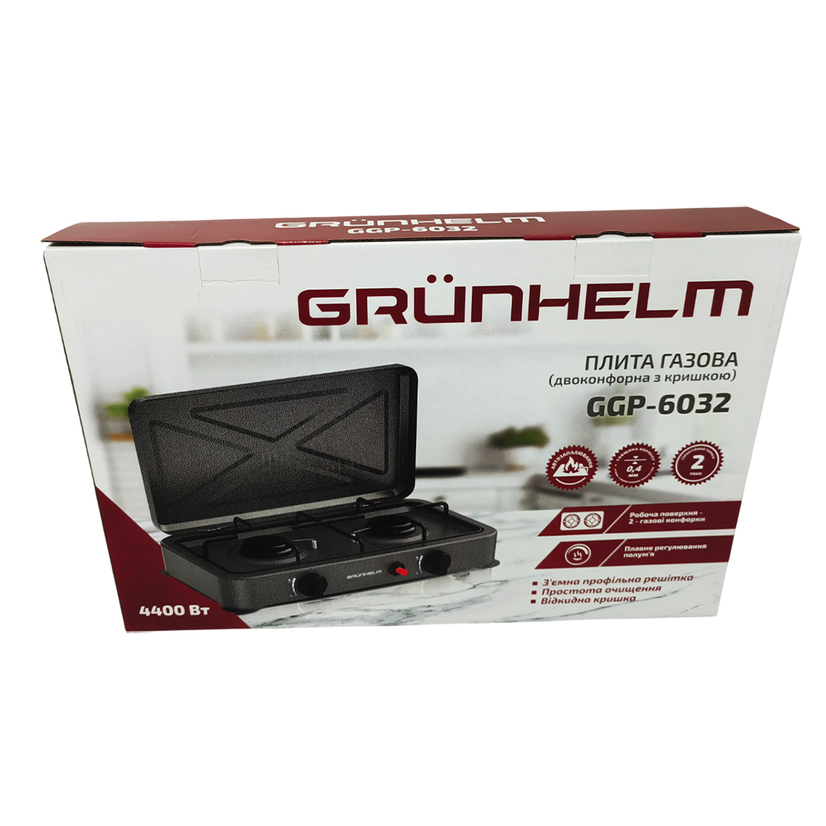 Газова плита GGP-6032 Grunhelm