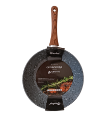 Сковорода глибока GT-2103-24 покриття GRANITE 24x6.8 см Gusto