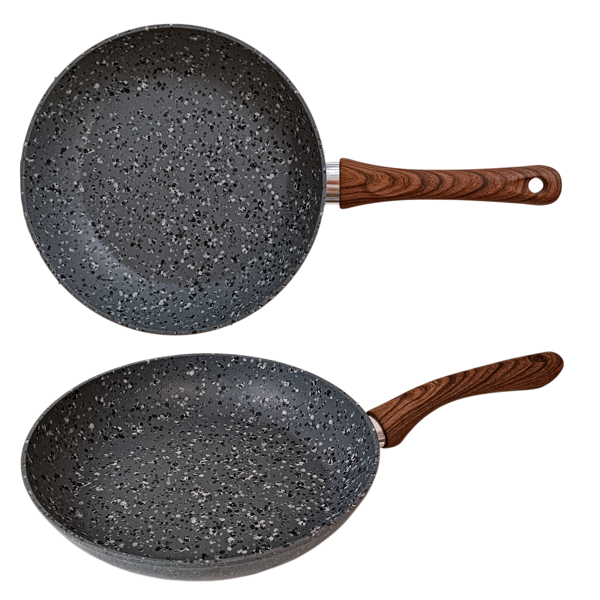 Сковорода GT-2109-24 покриття GRANITE 24x4.8 см Gusto
