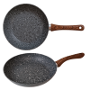 Сковорода GT-2109-28 покриття GRANITE 28x5.3см Gusto