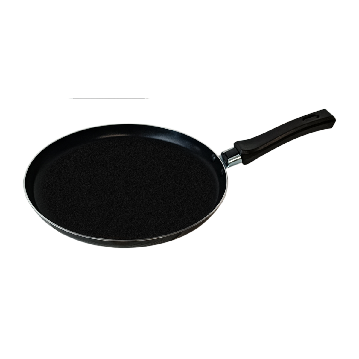 Сковорода GT-2200-24/3 для млинців (чорна) 24 см Gusto