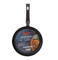 Сковорода GT-2200-24/3 для млинців (чорна) 24 см Gusto