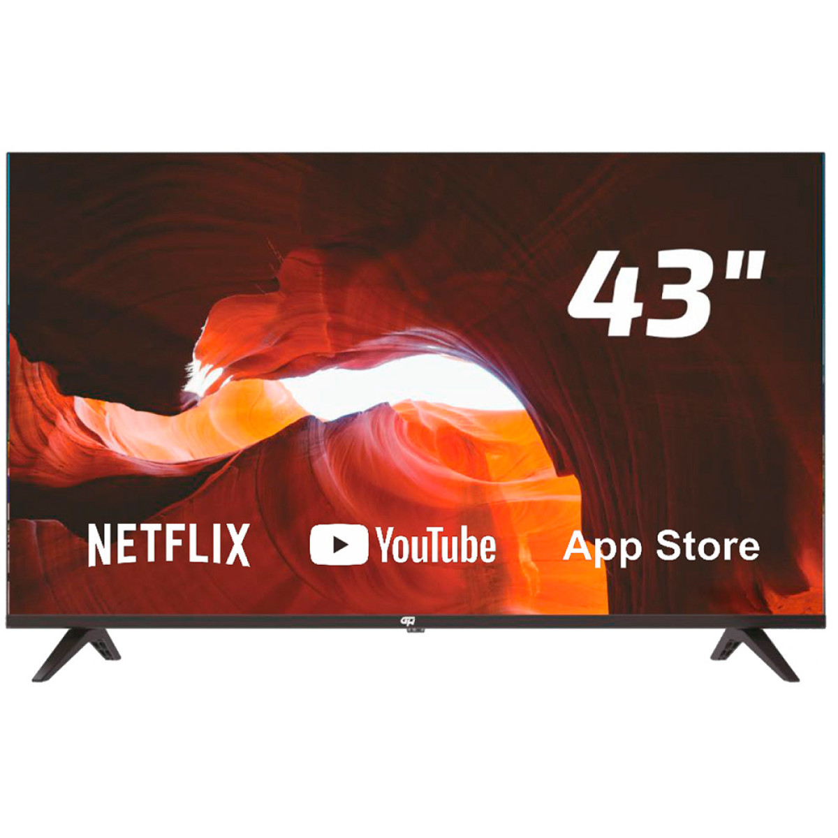 Телевизор 43" AOSP Android 14-43GHU-750AV SMART ULTRA HD GH