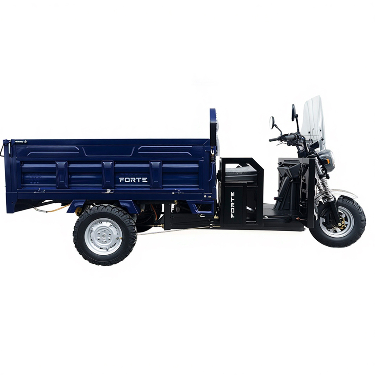 Грузовой электрический трицикл FORTE GP-1500-CН Синий