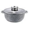 Каструля GT-2604-20 покриття CERAMIC SNOW (20x8,5cм) 2,3л Gusto