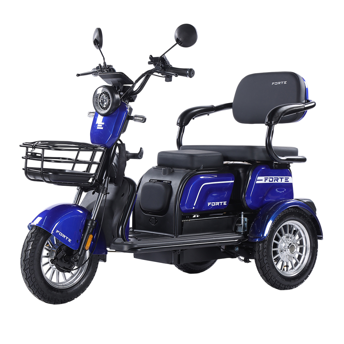 Трицикл акумуляторний Forte FAMILY-WN800 синій
