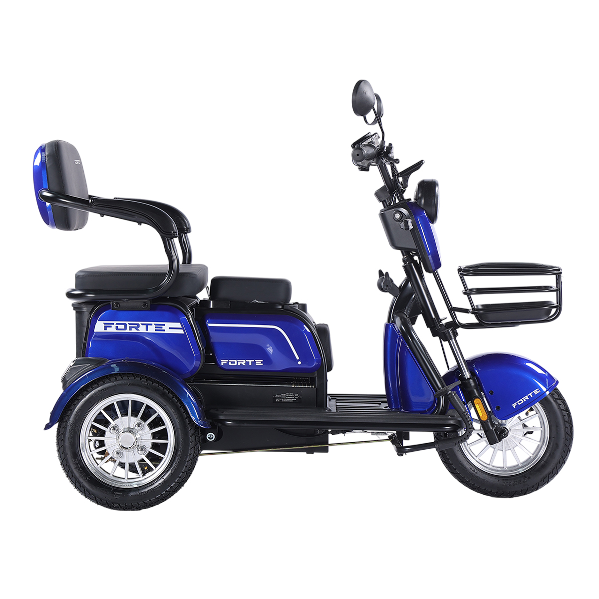 Трицикл акумуляторний Forte FAMILY-WN800 синій