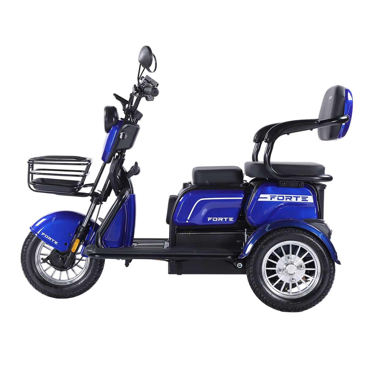 Трицикл акумуляторний Forte FAMILY-WN800 синій