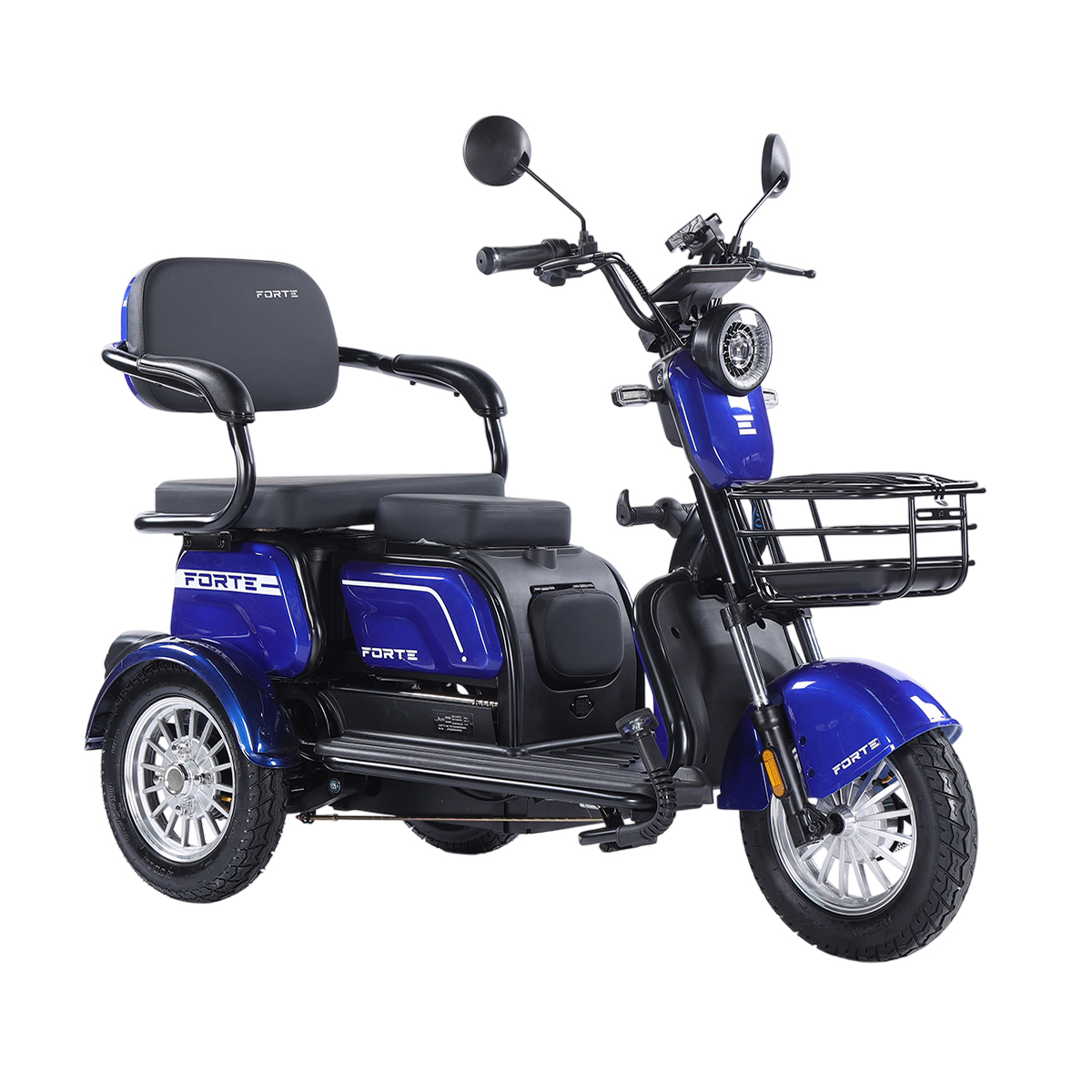 Трицикл акумуляторний Forte FAMILY-WN800 синій