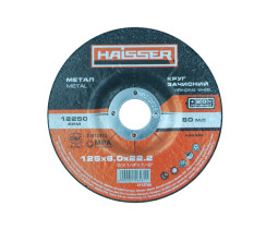 Круг зачисний по металу - 125х6.0х22.2  Haisser 4112700