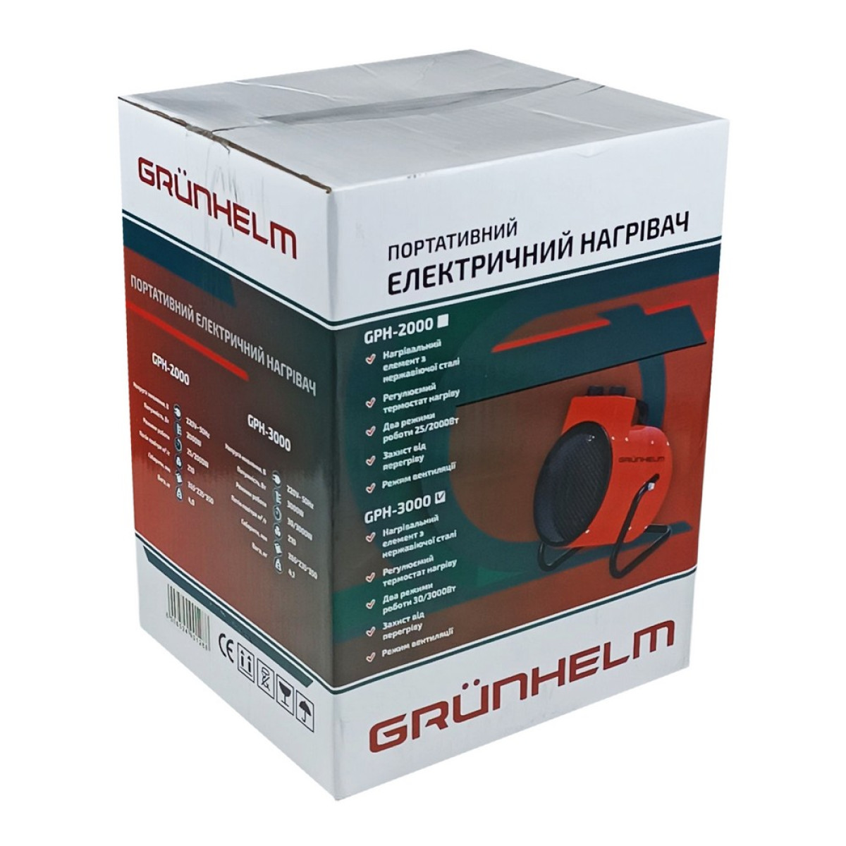 Grunhelm Обігрівач електричний GPH-3000