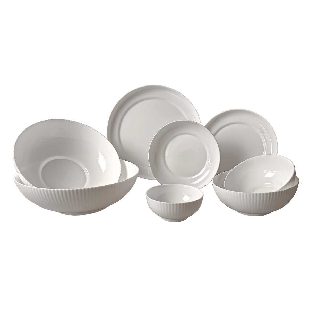Тарілка десертна V-205VE Blanco Velvet 205 мм Vittora