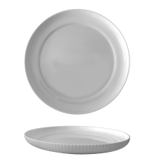 Тарілка обідня V-255VE Blanco Velvet 255 мм Vittora