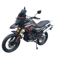 Мотоцикл Forte FT300GY-C5G Черно-красный